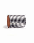 ELEMENTO | BLACK/WHITE HOUNDSTOOH 2-WATCH TRAVEL & STORAGE CASE